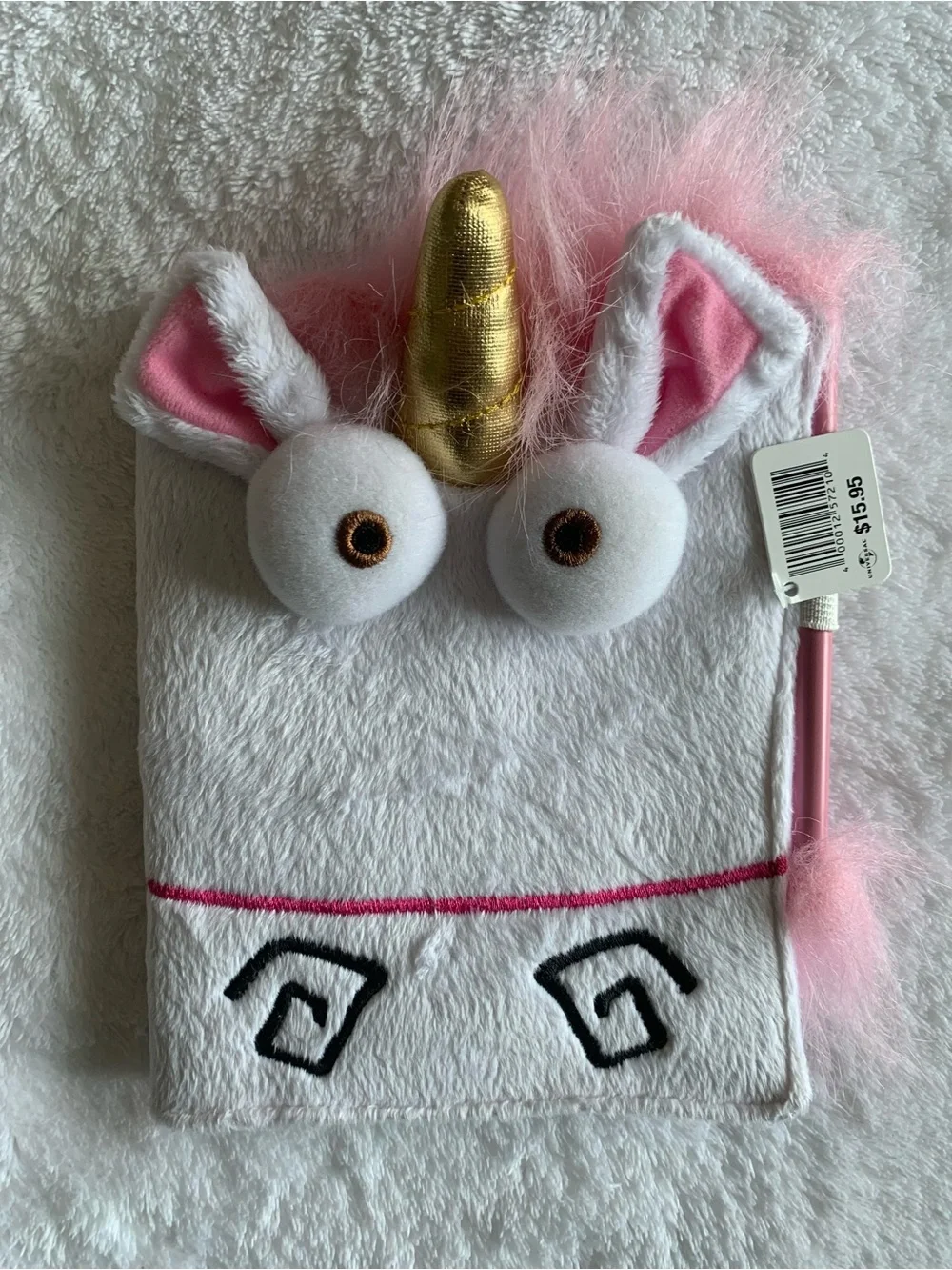 Despicable Me unicorn notebook